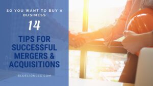 So You Want to Buy a Business: 14 Tips for Successful Mergers & Acquisitions